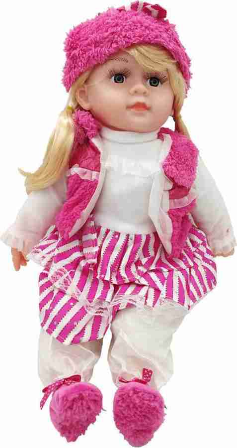 TDG Princess Realistic Cute Baby Doll Pink White Princess