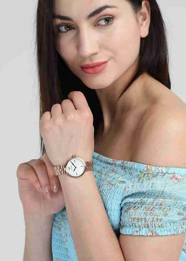 EMPORIO ARMANI Quartz Arianna Analog Watch For Women Buy