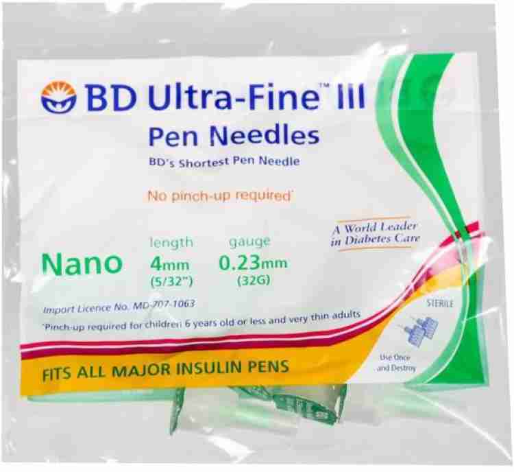 MICROSIDD BD Ultra-Fine III Pen Needles Medical Needle Price in India - Buy  MICROSIDD BD Ultra-Fine III Pen Needles Medical Needle online at