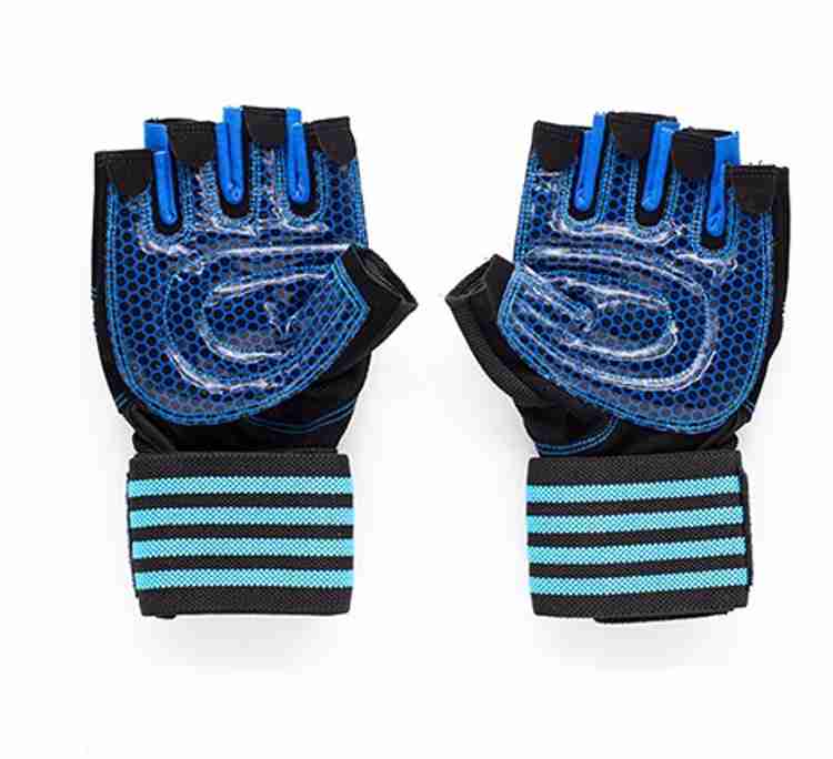Fitster5 Premium Workout Gloves with Anti Slip Silica Gel padding with long Wrist Strap Gym Fitness Gloves Buy Fitster5 Premium Workout Gloves with Anti Slip Silica Gel padding with long Wrist Strap