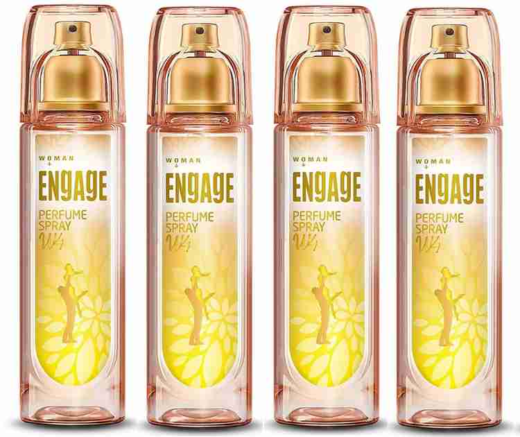 Buy Engage W4 Perfume Spray For Women 120ml Each Pack of 4