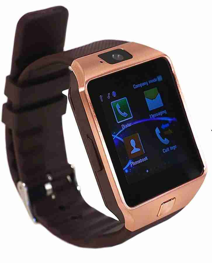 Smartwatch online dz09 dorado