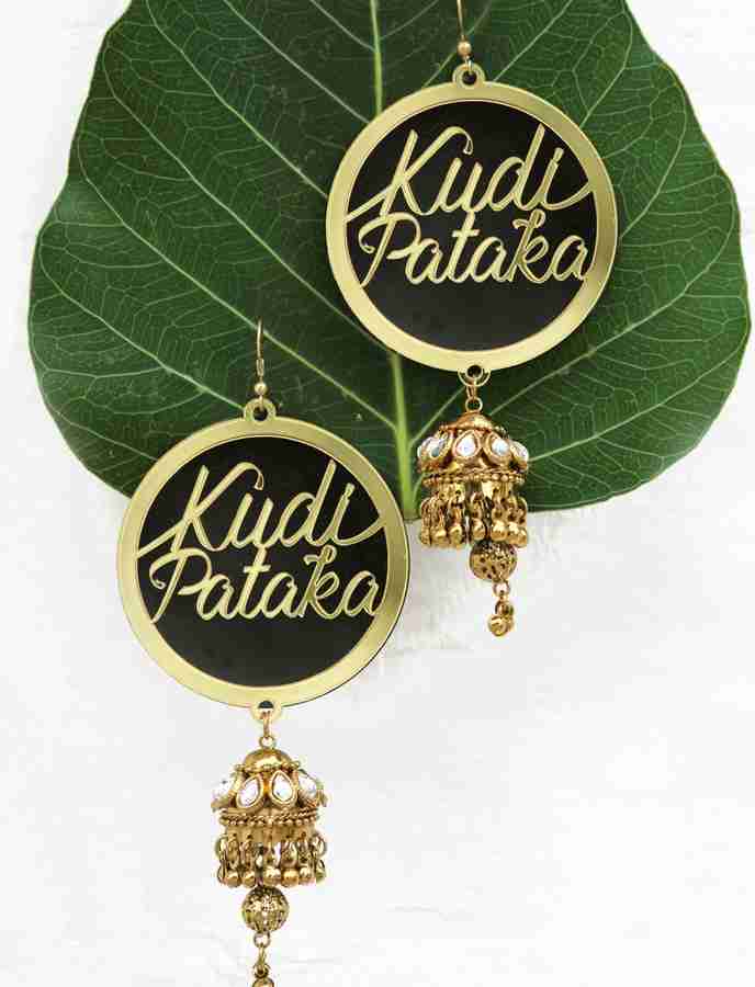 Kudi pataka earrings online clearance