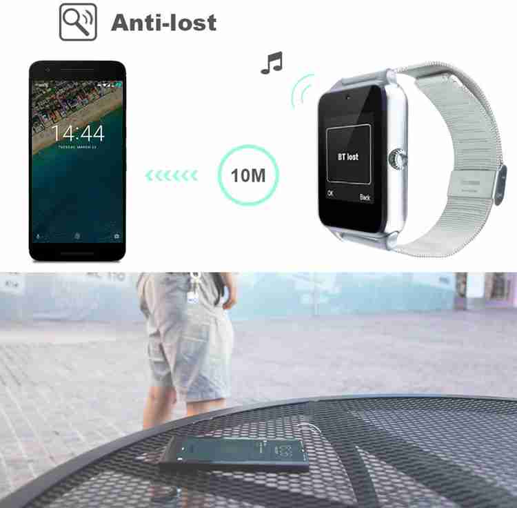 WONDERWORLD Z60 Smart Watch GT08 Plus Metal Strap Smartwatch