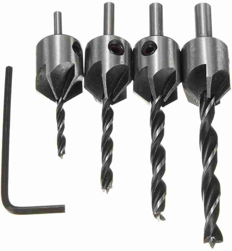 Flute countersink drill bit clearance