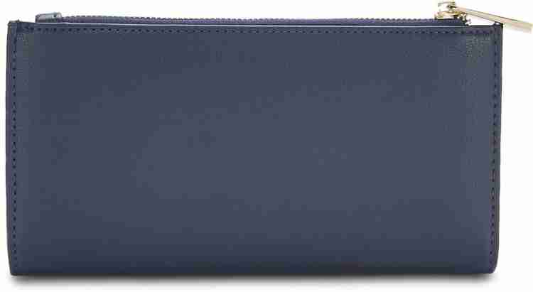 TOMMY HILFIGER Women Blue Artificial Leather Wallet Navy Price