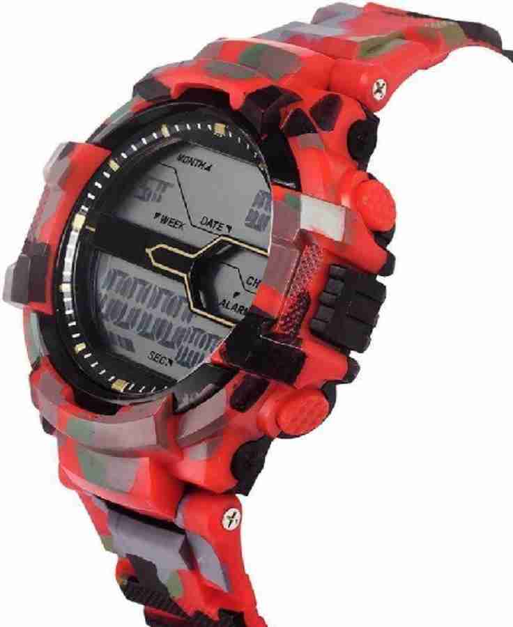 Standard Choice army military Analog Digital Watch For Men Women Buy Standard Choice army military Analog Digital Watch For Men Women watch Red ARMY NEW FASHION LATEST MODEL WATCH and stylish