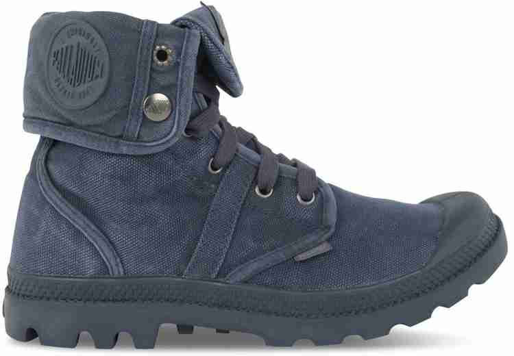 Palladium boots hot sale navy blue