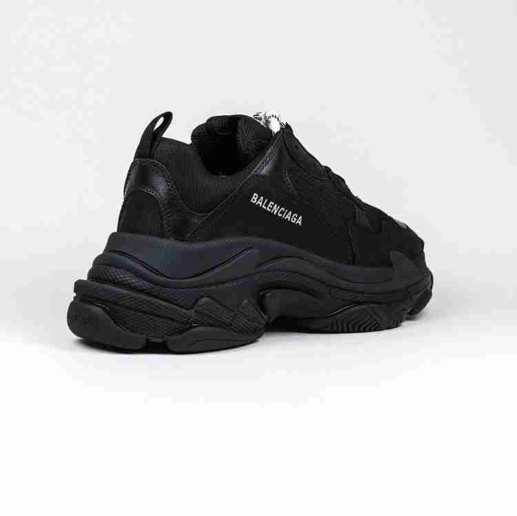 Triple s hot sale balenciaga black