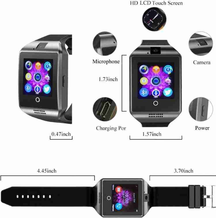 Q8 bluetooth clearance smart watch