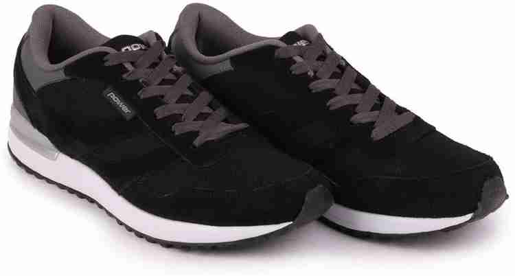 Bata black sports shoes discount