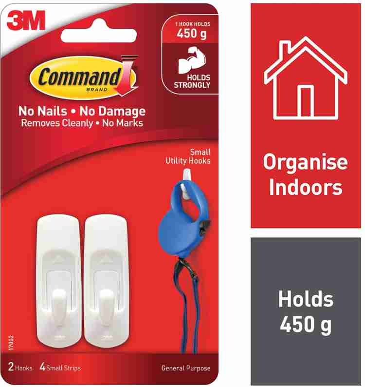 Command Small Hooks Pack of 2