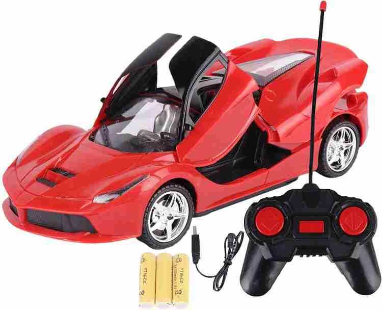 Webby remote controlled super car with opening doors red store