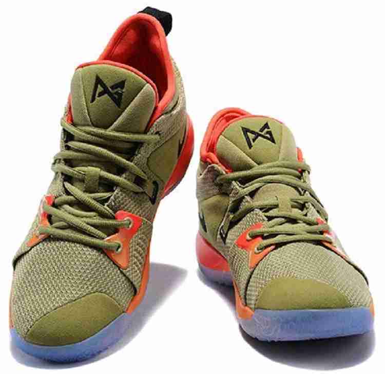 The Paul George 2 Army Green Running Shoes For Men Buy The Paul George 2 Army Green Running Shoes For Men Online at Best Price Shop Online for Footwears in India Flipkart