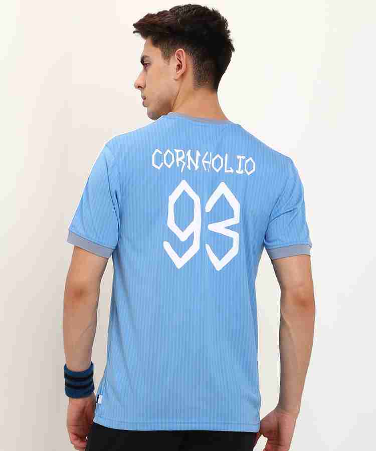 ADIDAS ORIGINALS Striped Men Round Neck Blue T Shirt Buy ADIDAS