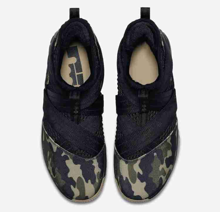 Camouflage sales lebron shoes