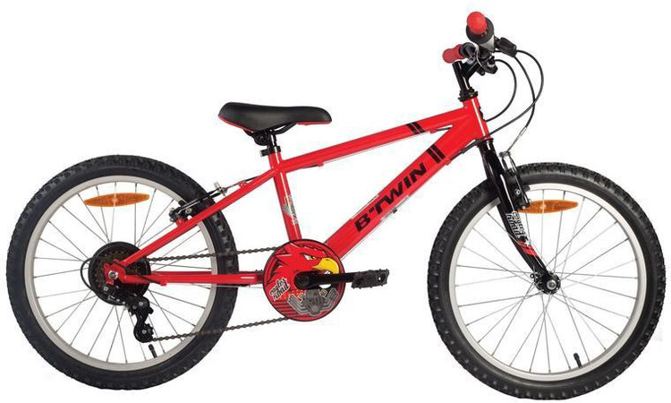 Decathlon 24 Inch Red Mountain Bike B'Twin Rockrider ST 900 24