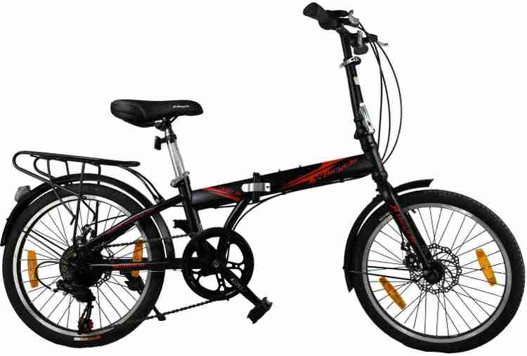 X Bicycle Carry On Dual Disc Brake Folding Bike For Kids Of Age 5