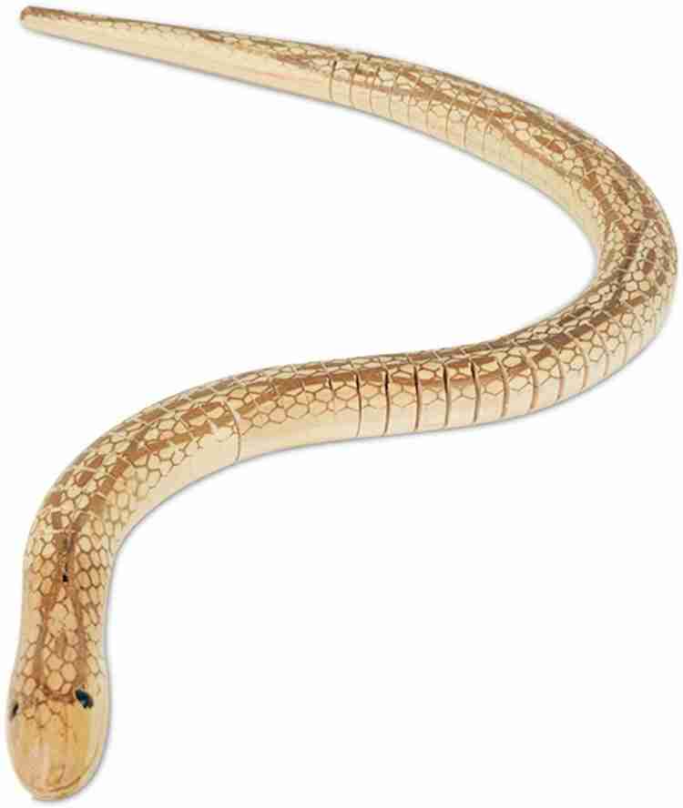 Mallexo 50 cm Wooden snake toys for prank toy