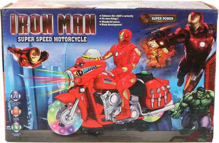 Iron man motorcycle toy 2025