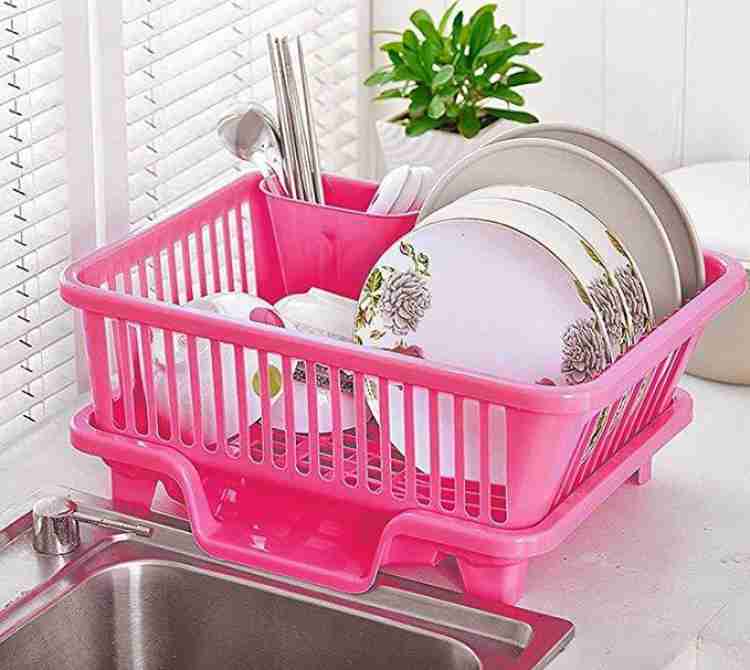 Zeom Dish Drainer Kitchen Rack Plastic 3 in 1 Plastic Kitchen Sink Dish Drying Rack Sink Dish Drainer Price in India Buy Zeom Dish Drainer Kitchen Rack Plastic 3 in 1 Plastic Kitchen Sink Dish