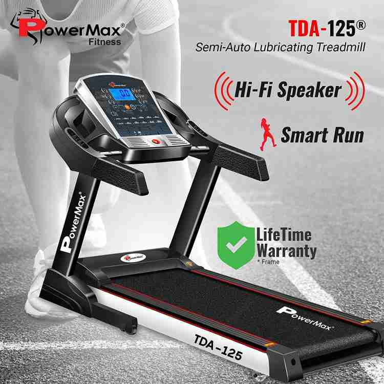 Powermax Fitness TDA 125 2 HP Smart Run Function Auto