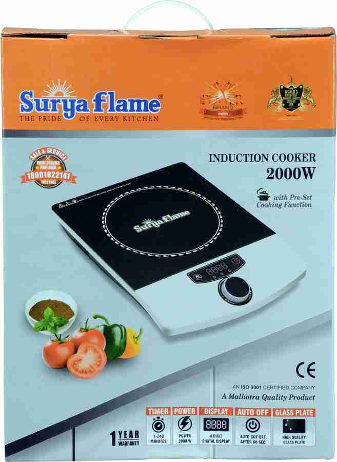 Surya mate induction cooker store model a90 price