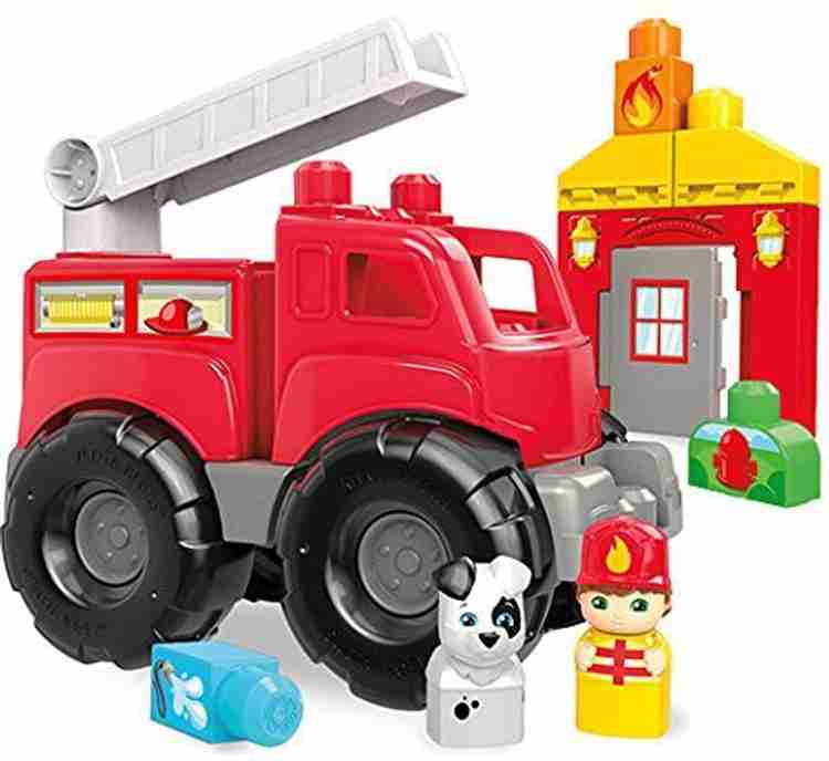 Mega Bloks Fire Truck Rescue Building Set Fire Truck Rescue