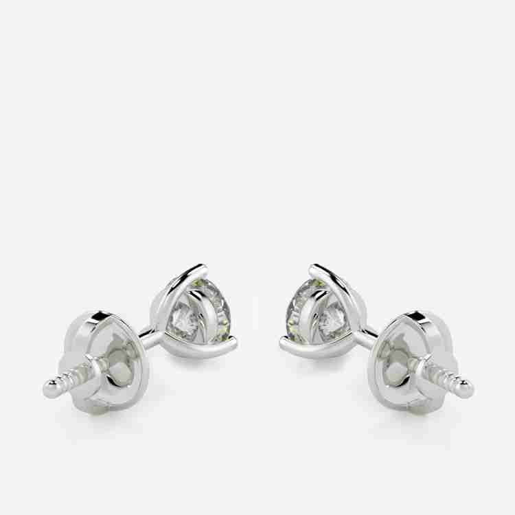 Malabar platinum earrings online