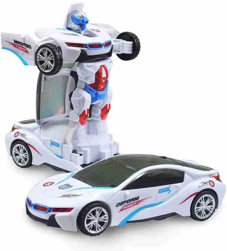 kiddiecorner Battery Operated Converting BMW Car to Robot Robot