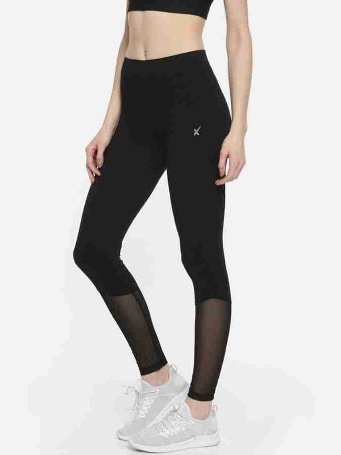 Buy HRX By Hrithik Roshan Women Black Solid Tights - Tights for Women  7306722