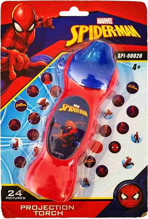 Spiderman torch discount