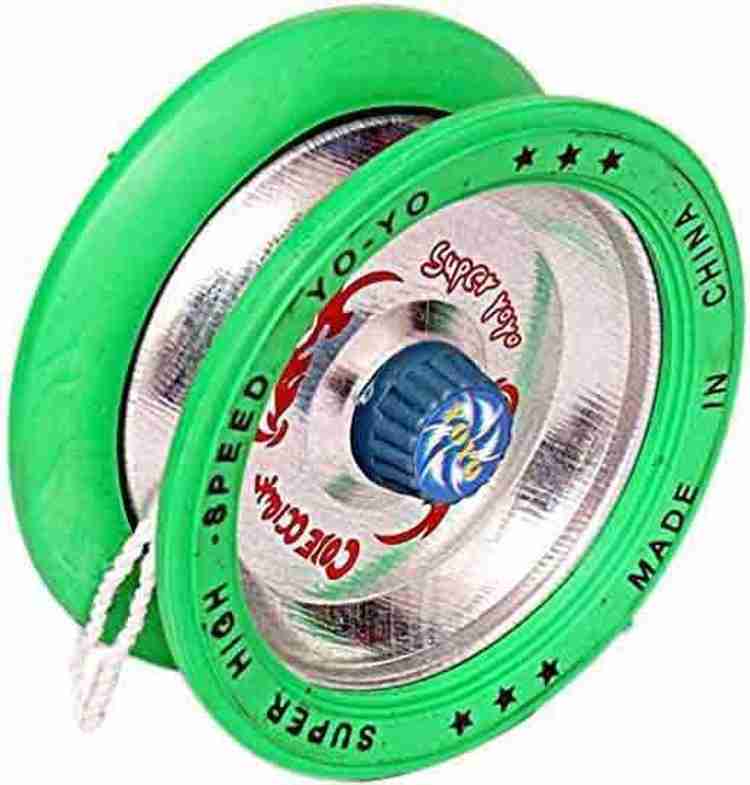 Ray crush High Speed Plastic and Metal Yo Yo Toy for Kids Green