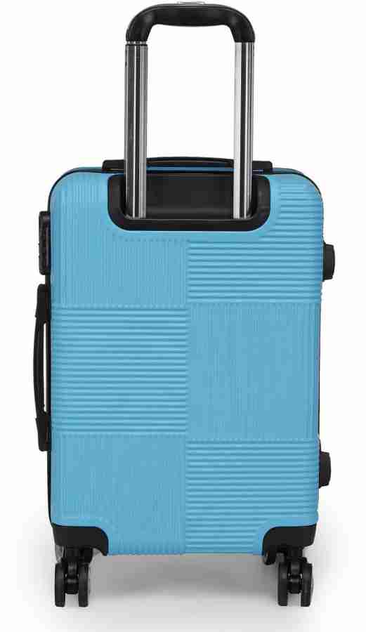 Sky blue trolley online bag