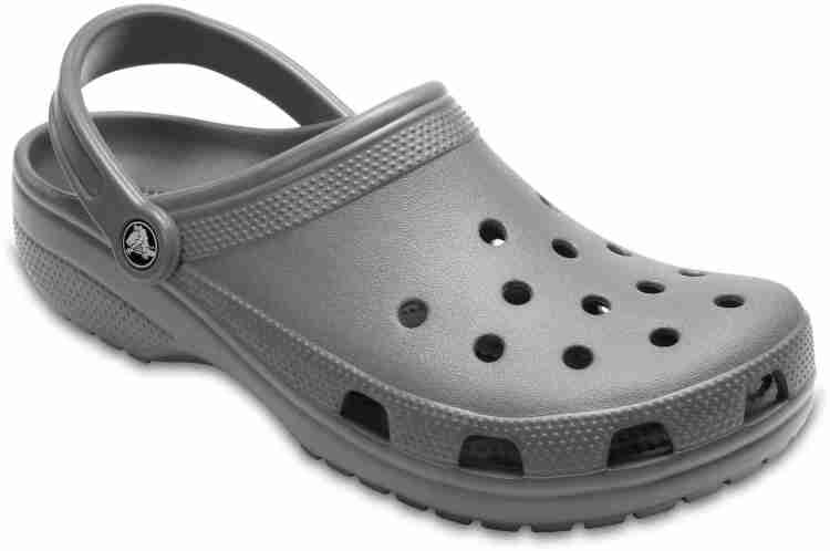 Men 2025 grey crocs