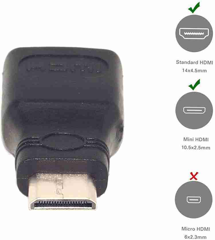 118914 Mini HDMI to HDMI Adapter - LevelOne