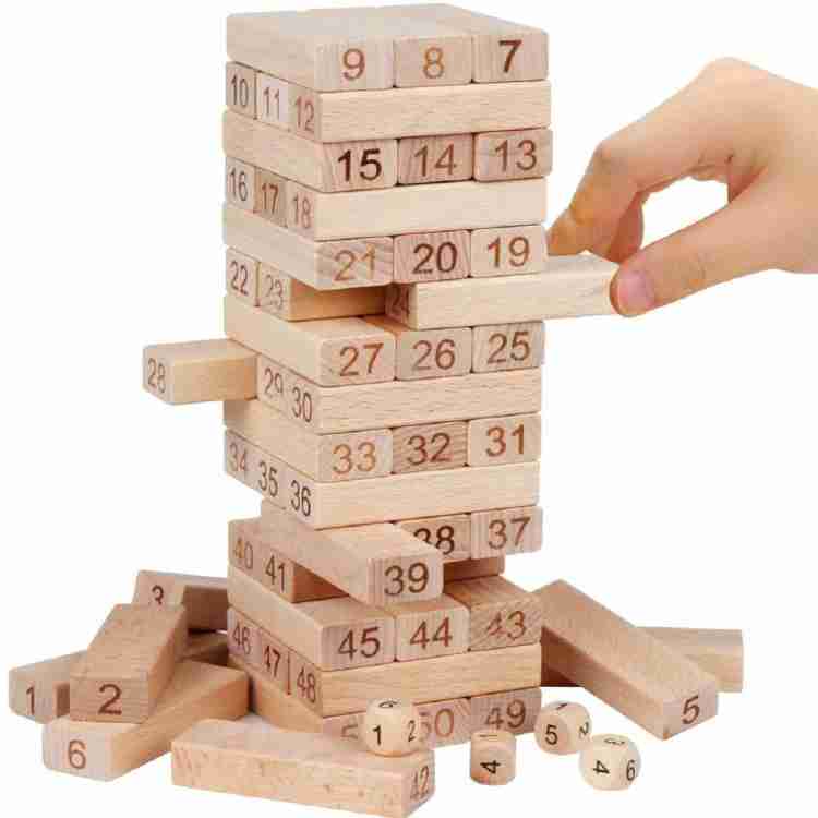 Sshakuntlay Jenga Giant, Big Size Natural Pine Wood Blocks - Jenga Giant, Big Size Natural Pine Wood Blocks . Buy Blocks toys in India. shop for  Sshakuntlay products in India.