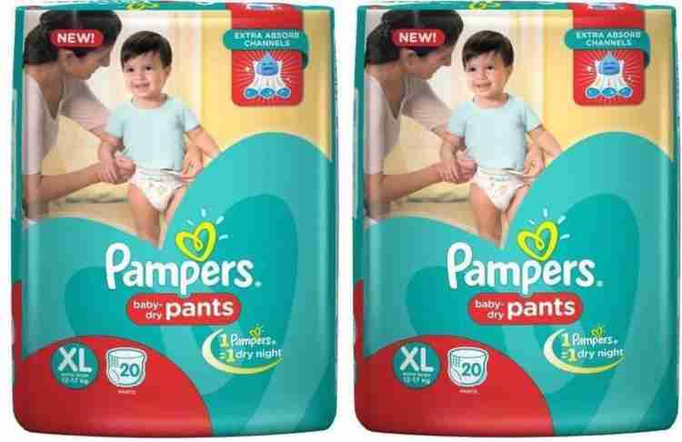 Pampers pants discount xl 2 pieces