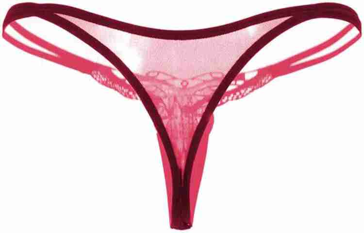 Yoga Design Lab Women Thong Maroon Panty