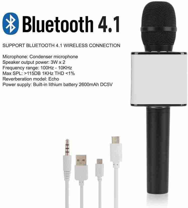 2 in 1 microphone and speaker top