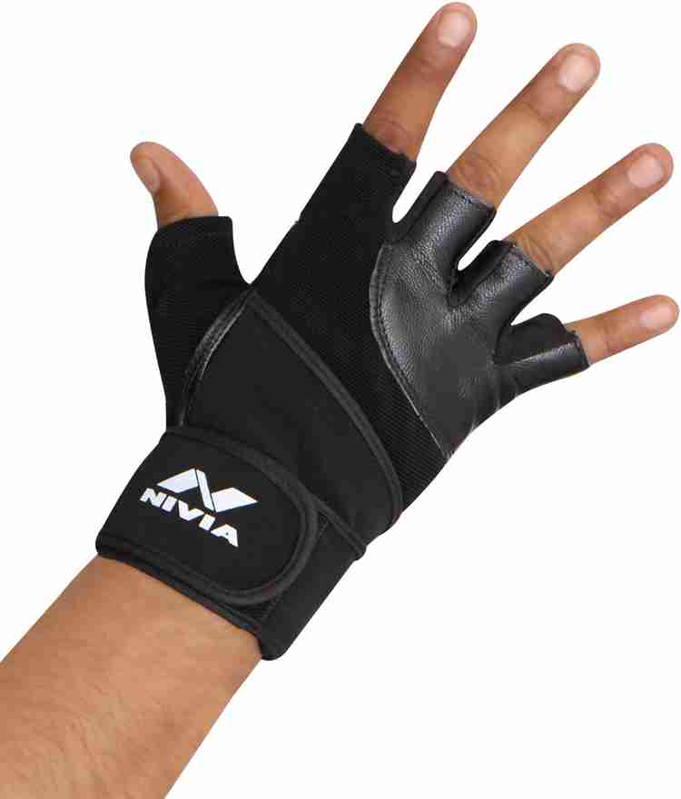 Nivia pro wrap gym gloves best sale
