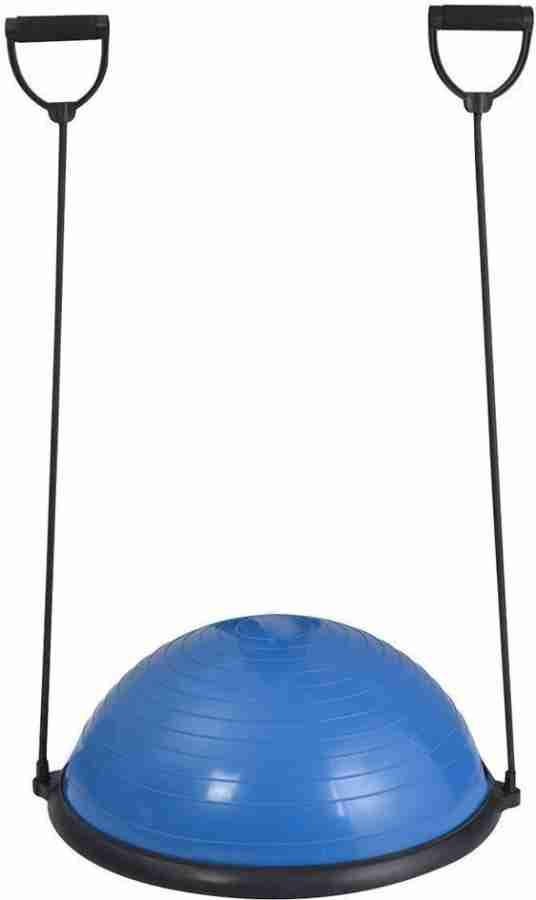 Leosportz Yoga bosu Half Ball Dome Balance Trainer Fitness Strength With  Pump Gym Ball Price in India - Buy Leosportz Yoga bosu Half Ball Dome  Balance Trainer Fitness Strength With Pump Gym