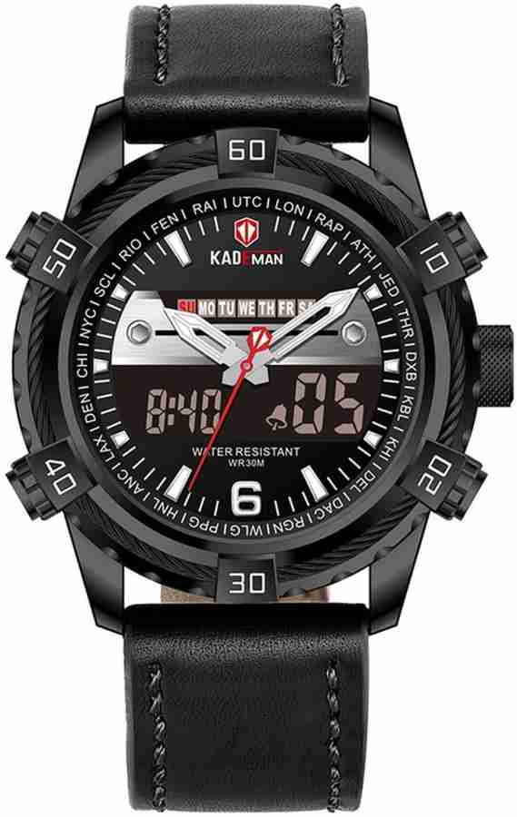 kademan Analog Digital Watch For Men Buy kademan Analog Digital Watch For Men EE 5898 Online at Best Prices in India Flipkart