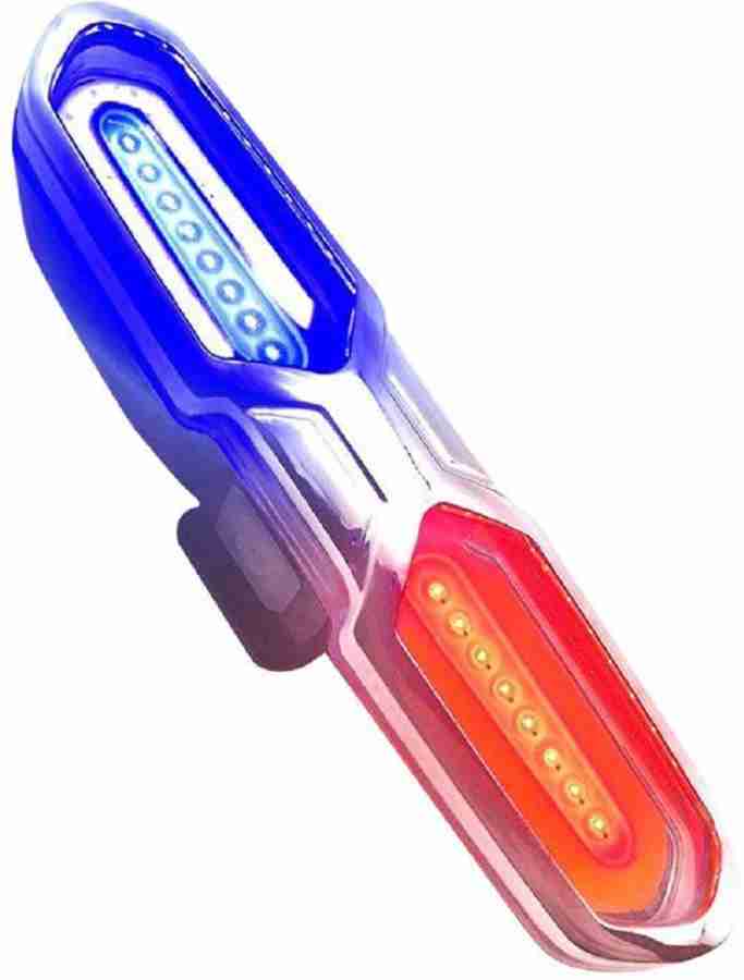 Protos India.Net Bike Bicycle LED Tail Light Red Blue White Police USB Rechargeable Back Waterproof LED Rear Break Light Buy Protos India.Net Bike Bicycle LED Tail Light Red Blue White Police