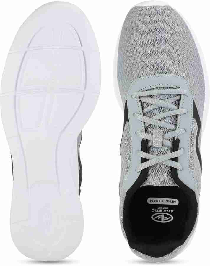 ATHLETIC WORKS by Walmart Running Shoes For Men (Grey)