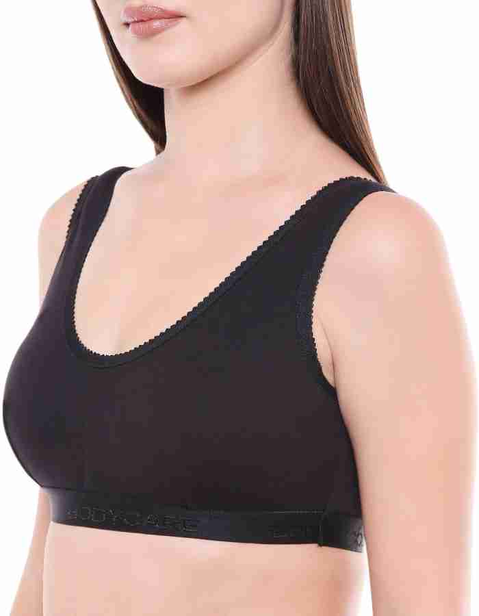 BODYCARE 1608RED Cotton, Spandex Full Coverage Sports Bra (32B, Red) in  Bhavnagar at best price by V Zone - Justdial