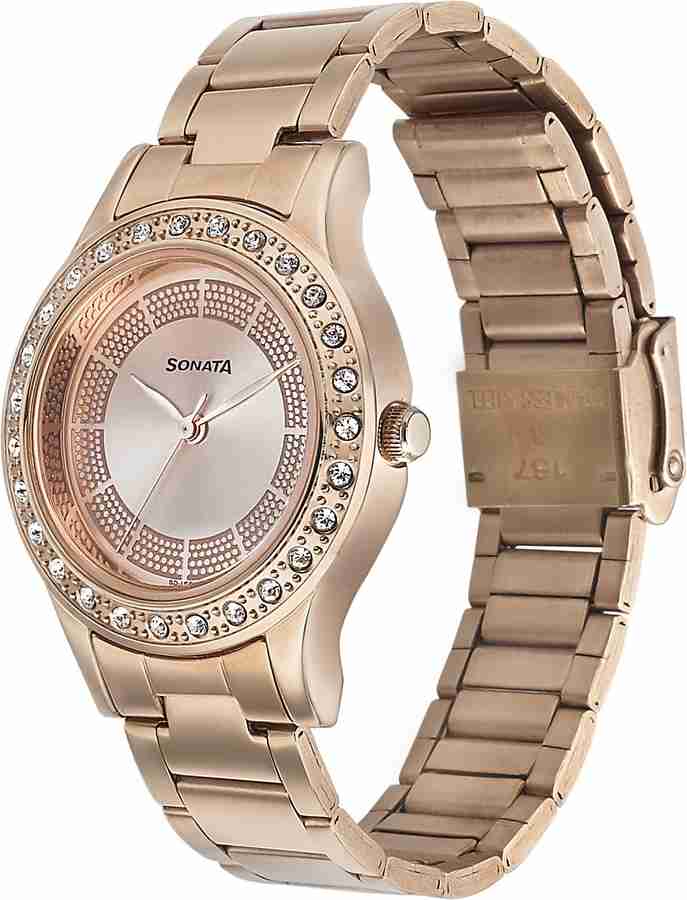 Sonata blush watch outlet