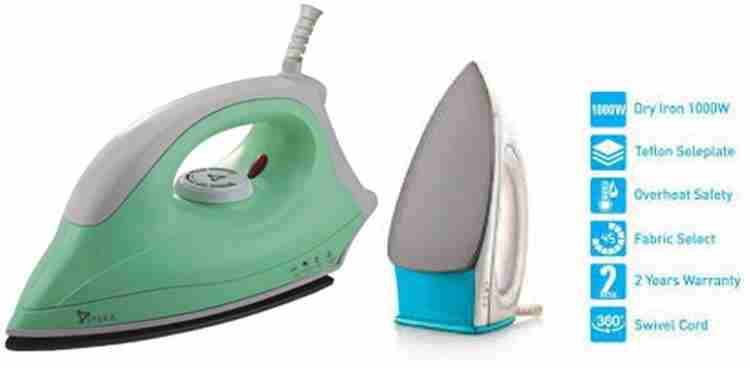 Syska SDI 02 Stellar Multi Fabric American heritage Soleplate 1000 W Dry Iron Price in India Buy Syska SDI 02 Stellar Multi Fabric American heritage Soleplate 1000 W Dry Iron Online at Flipkart