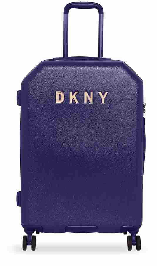 DKNY Allore Cabin Suitcase 4 Wheels 22 inch Indigo Price in