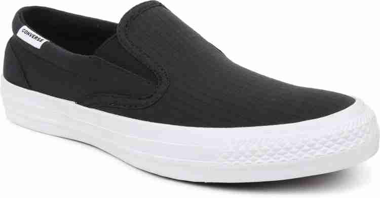 Slip on converse store couro